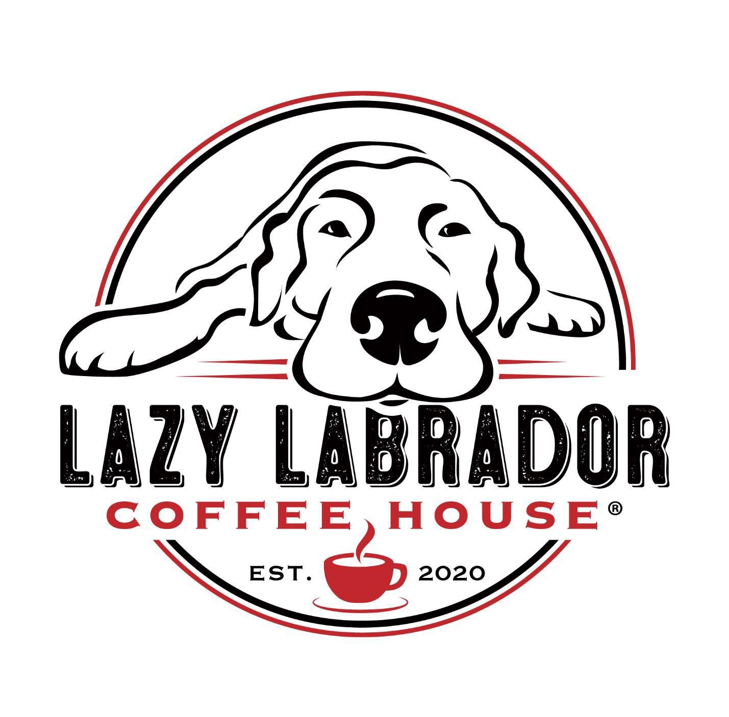 Lazy Labrador logo